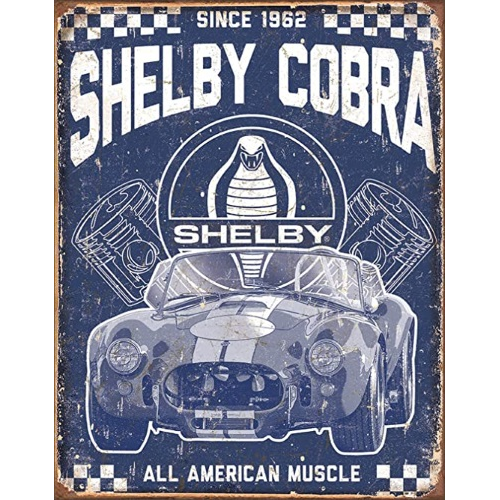 Plaque Shelby Cobra