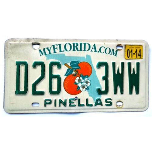 Plaque floride
