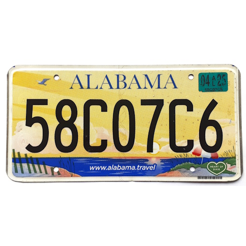 Plaque alabama
