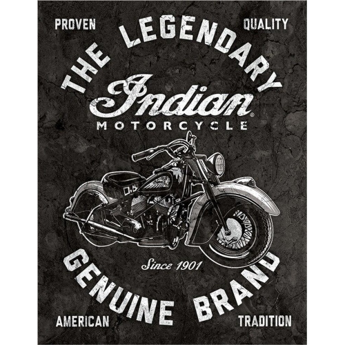 Plaque indian legendary