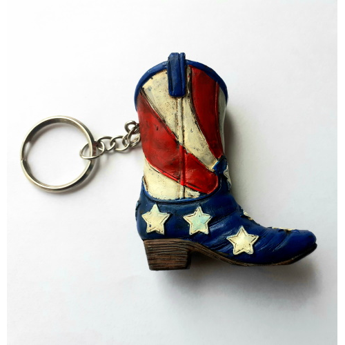 Patch cowboy boot