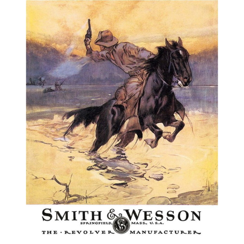 Plaque smith wesson western