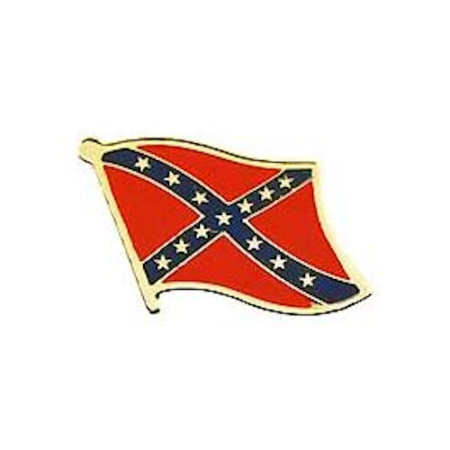 Pin confederate flag wavy p09592 1
