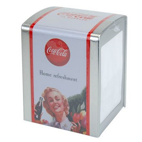 Distributeur de serviettes coca cola