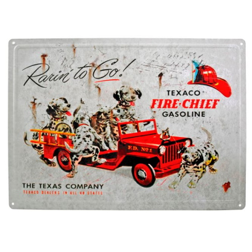 Plaque texaco