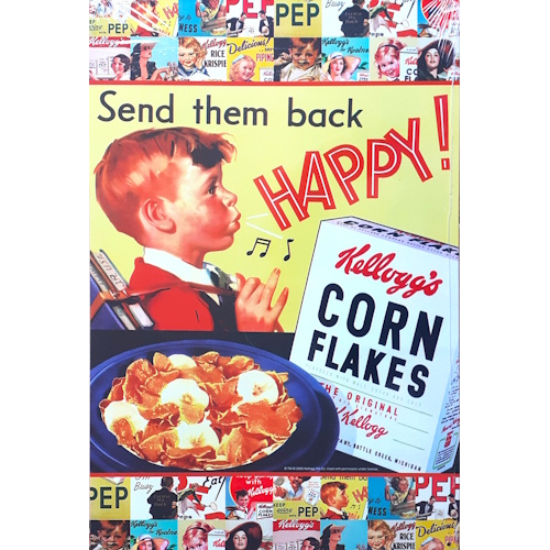 Plaque kelloggs
