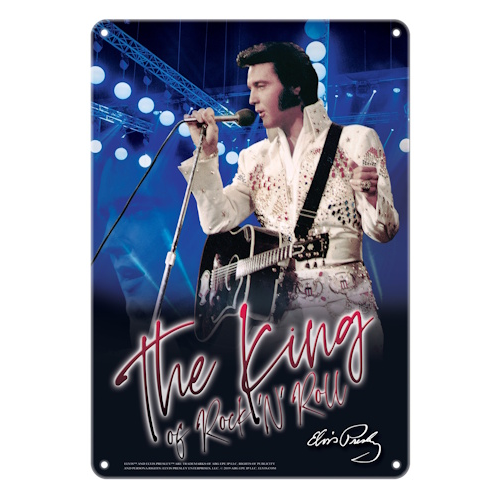 Plaque elvis the king