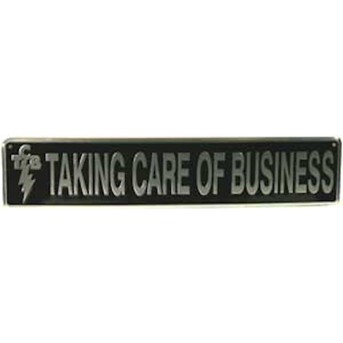 Plaque elvis tcb