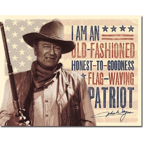 Plaque john wayne