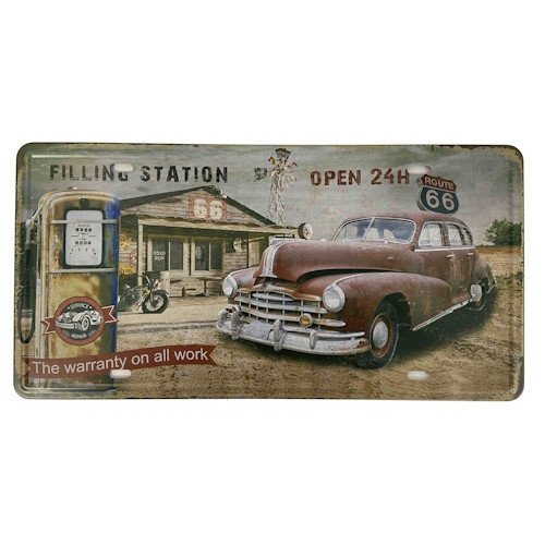 Route 66 filling station