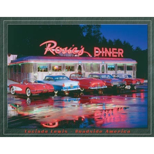 Plaque rosies diner