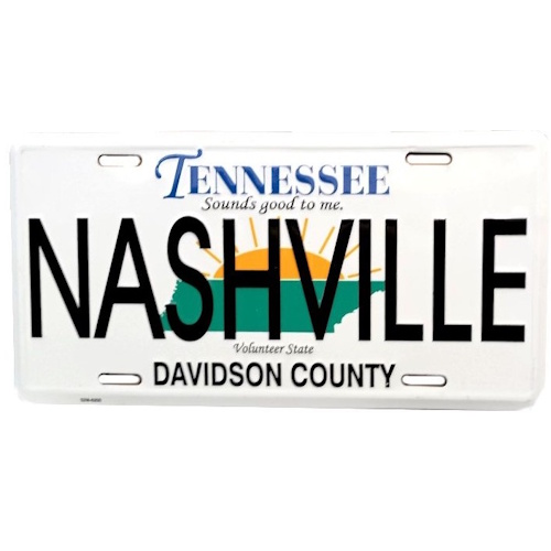 Plaque nashville tennessee