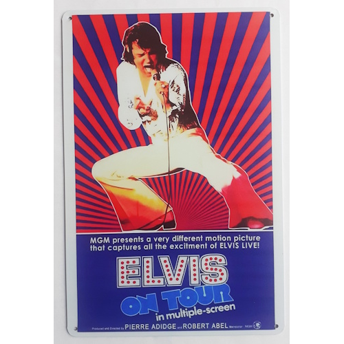 Plaque elvis on tour 2
