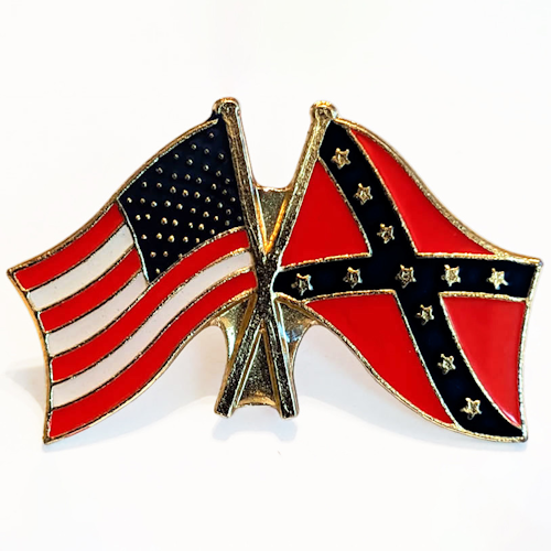 United states confederate flag pin 20770