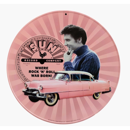 Plaque elvis sun