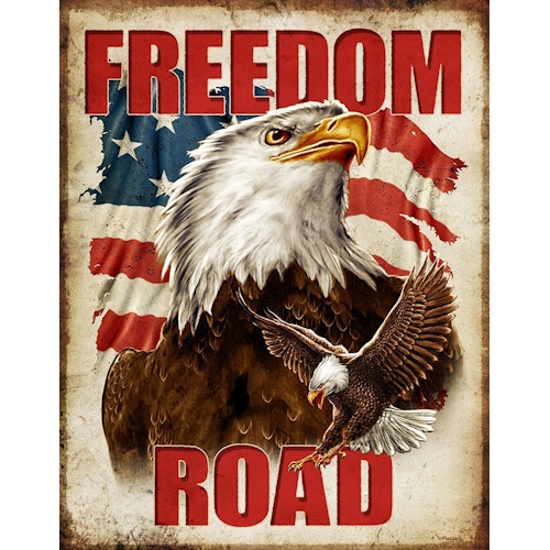 Plaque freedom road
