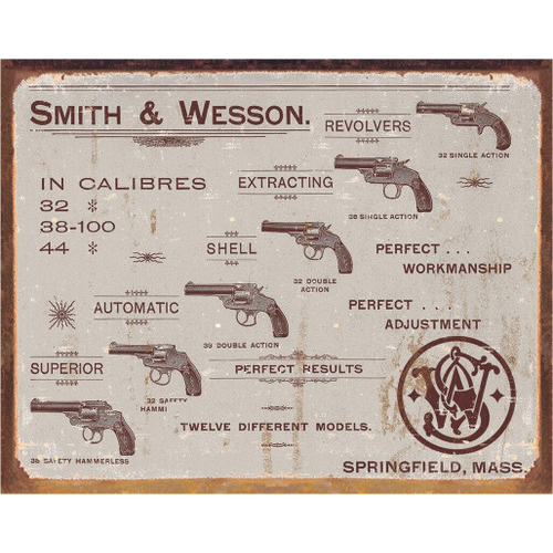 Plaque smith & wesson