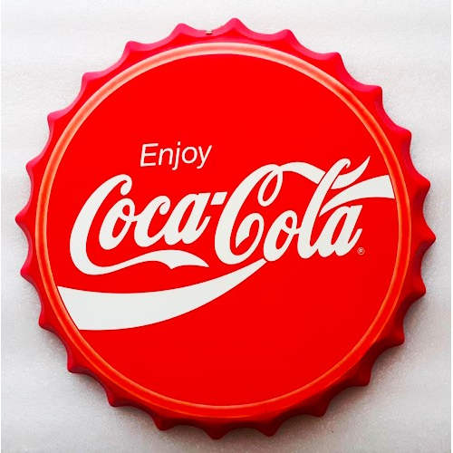 Plaque capsule coca cola